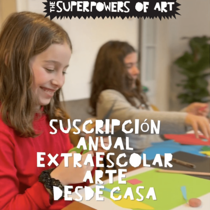 Extraescolar Superpoderes del Arte, Suscripción Anual